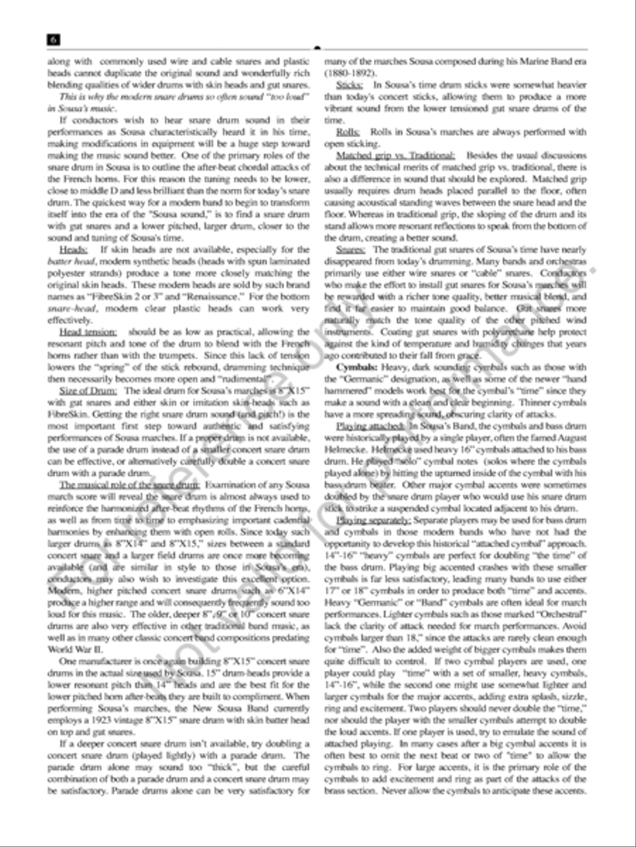 The Charlatan Concert Band scores gallery preview page 7