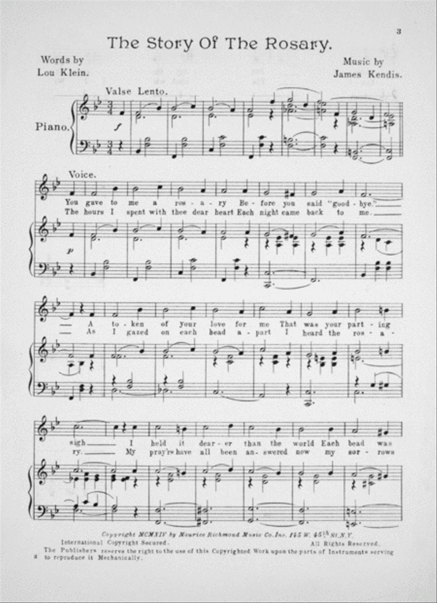 The Story of the Rosary Voice scores gallery preview page 2