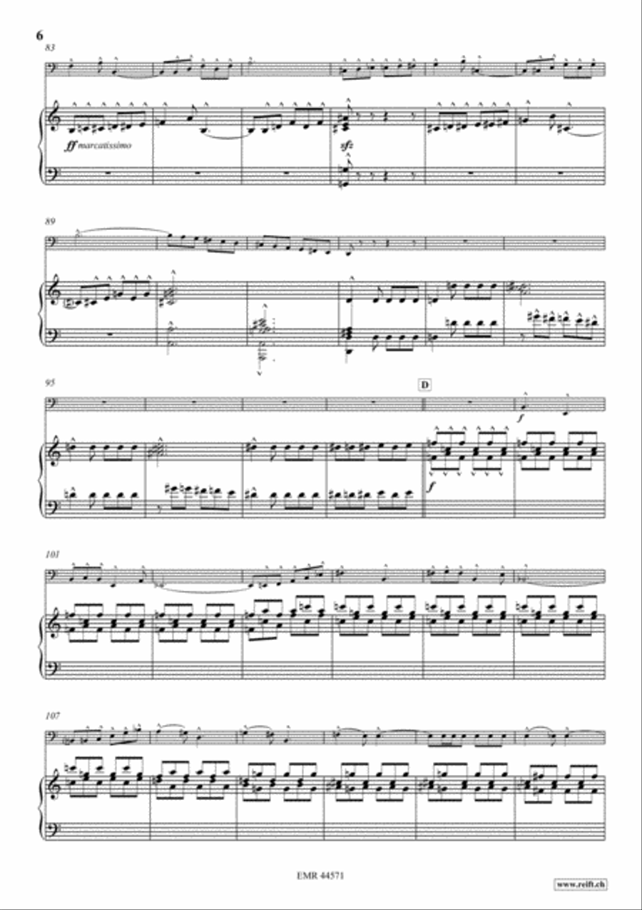 Scherzo Bass Trombone scores gallery preview page 7