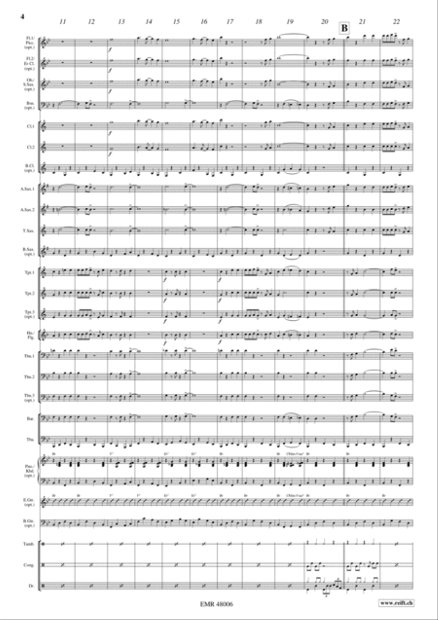 Rocky Mountain Concert Band scores gallery preview page 4