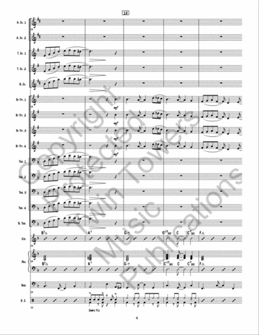 Bossalite Bossalite Jazz Ensemble scores gallery preview page 5
