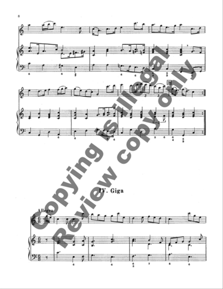 Sonata Sonata Recorder scores gallery preview page 7
