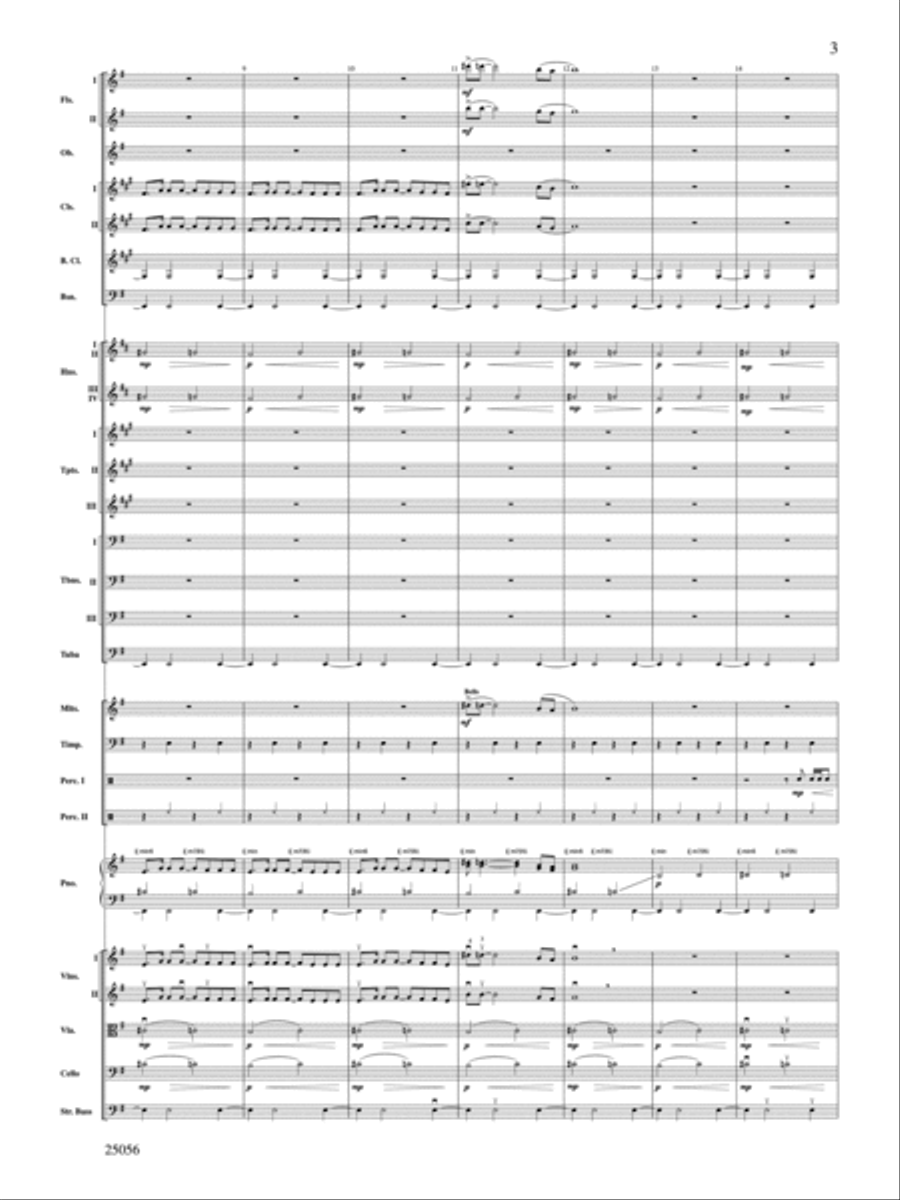 James Bond Medley Full Orchestra scores gallery preview page 3