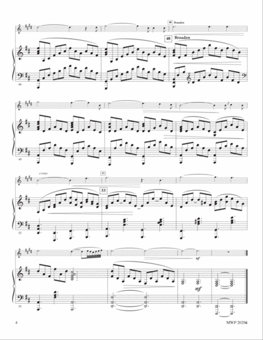Three Christmas Solos, Clar. Vol. 1 Clarinet Trio scores gallery preview page 4