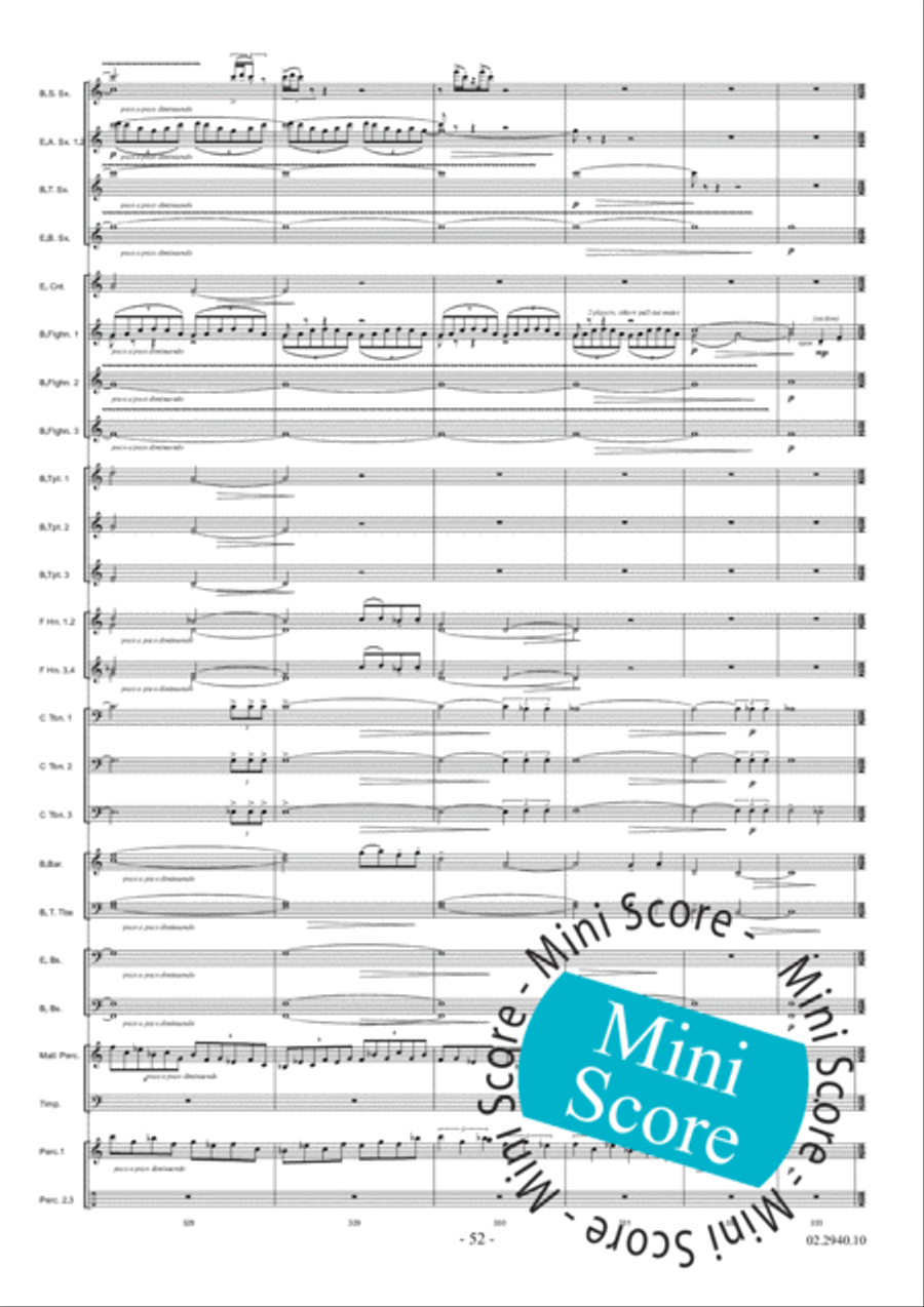 Aurora Fanfare Band scores gallery preview page 58