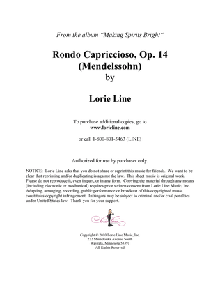 Book cover for Rondo Capriccioso, Op.14