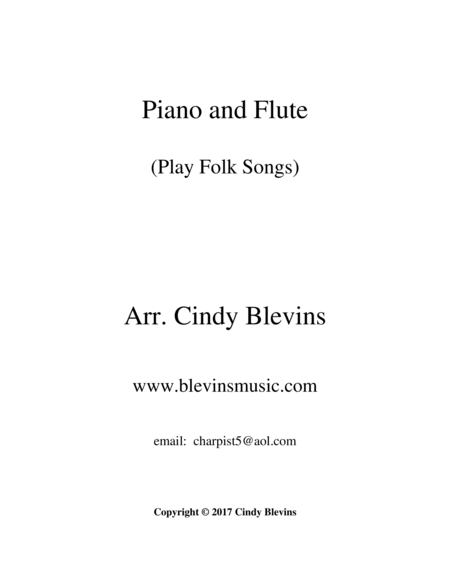 Piano and Flute (Play Folk Songs) image number null