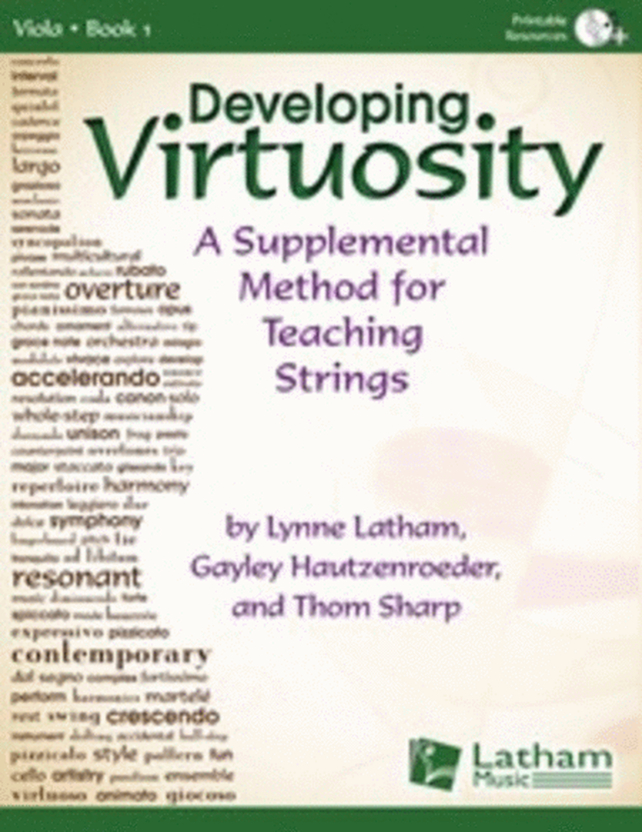 Developing Virtuosity, Book 1 - Viola image number null