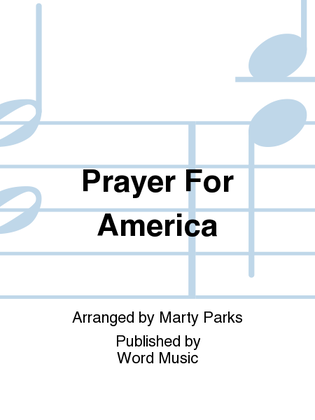 Prayer for America - Accompaniment CD