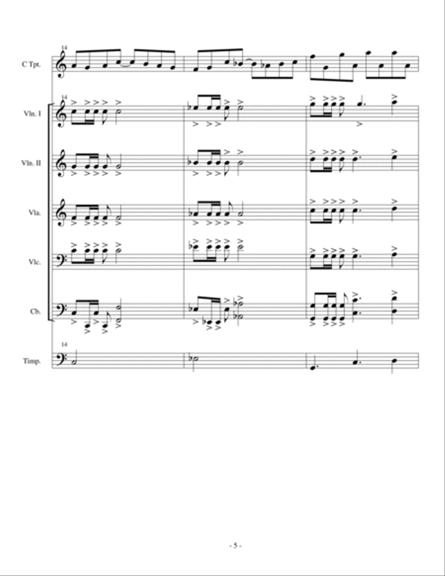 Militant Termites String Quartet scores gallery preview page 5