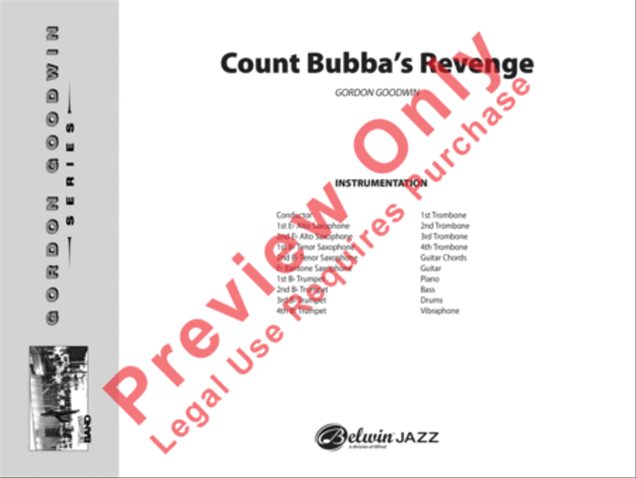 Count Bubba's Revenge Jazz Ensemble scores gallery preview page 2