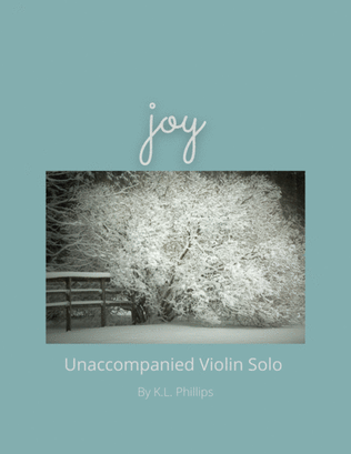 Book cover for Joy - Unaccompanied Violin Solo