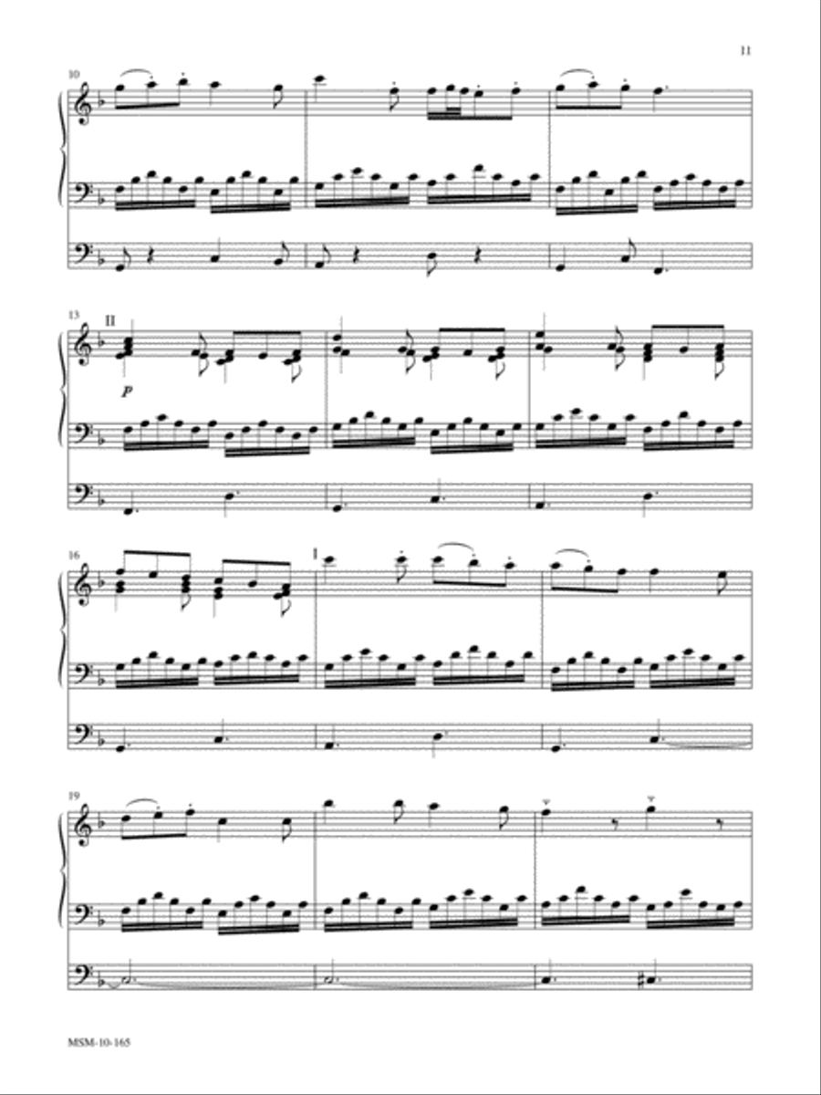 The Bethlehem Collection Six Preludes and Postludes for Christmas Organ scores gallery preview page 6