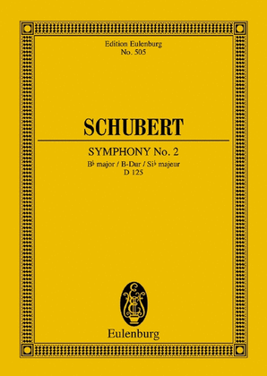 Book cover for Symphony No. 2 Bb major