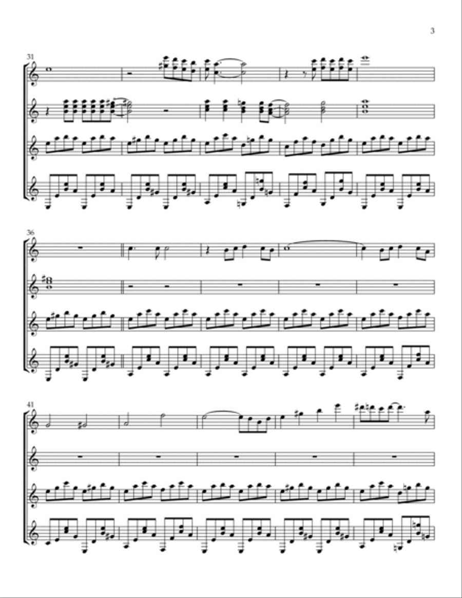 California Dreamin' California Dreamin' Guitar scores gallery preview page 3
