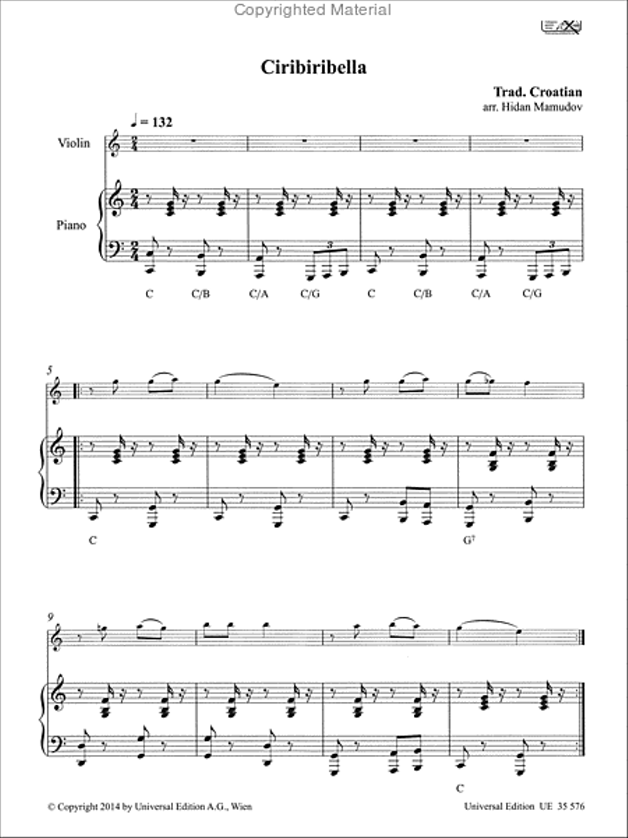 Balkan Play-Along Violin Balkan Play-Along Violin Chamber Music scores gallery preview page 2