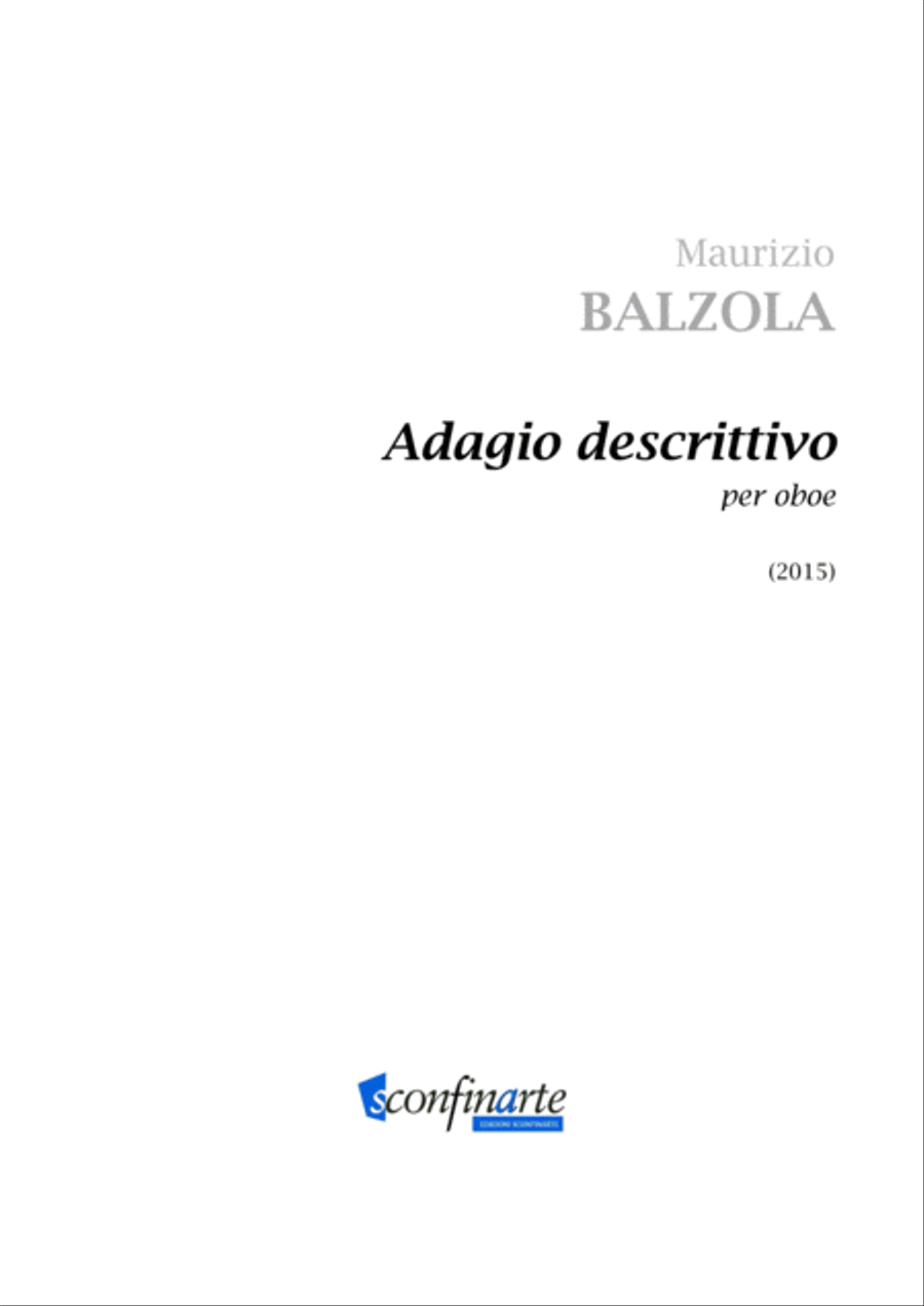 Maurizio Balzola: ADAGIO DESCRITTIVO (ES-20-011)