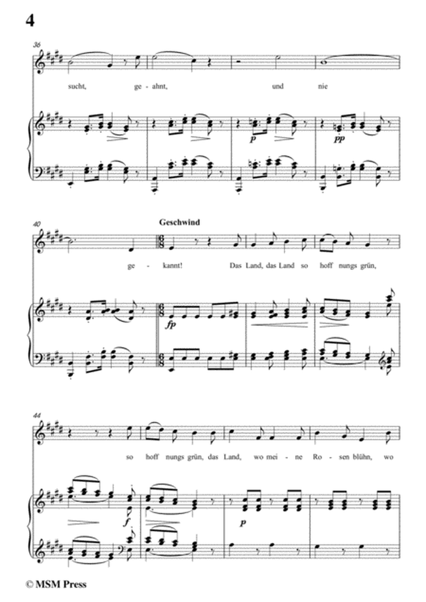 Schubert-Der Wanderer(The Wanderer),Op.4 No.1,in c sharp minor,for Voice&Piano image number null