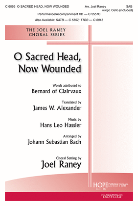 Book cover for O Sacred Head, Now Wounded-SAB