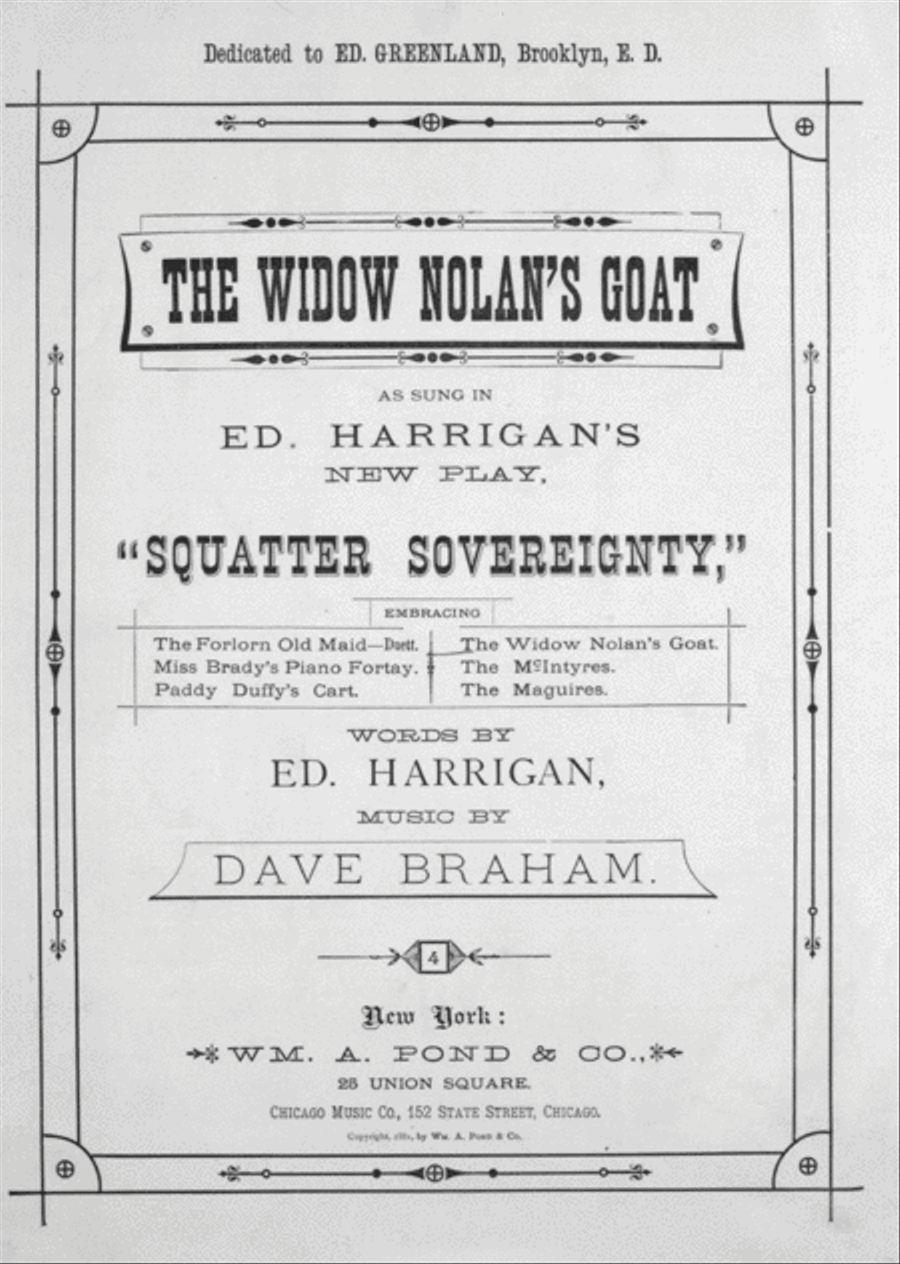 The Widow Nolan's Goat Voice scores gallery preview page 1