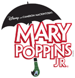 Book cover for Disney and Cameron Mackintosh's Mary Poppins JR.