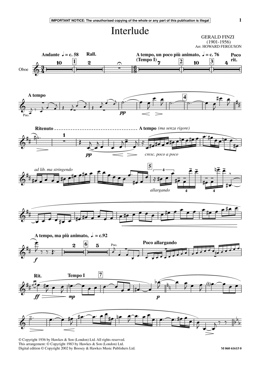 Interlude School and Community scores gallery preview page 1