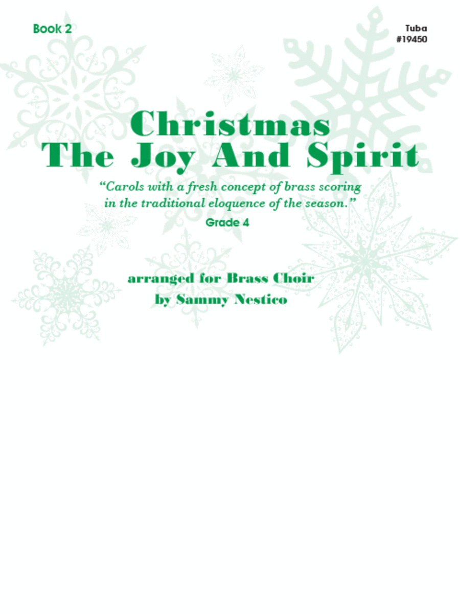 Christmas: The Joy and Spirit, Book 2 - Tuba