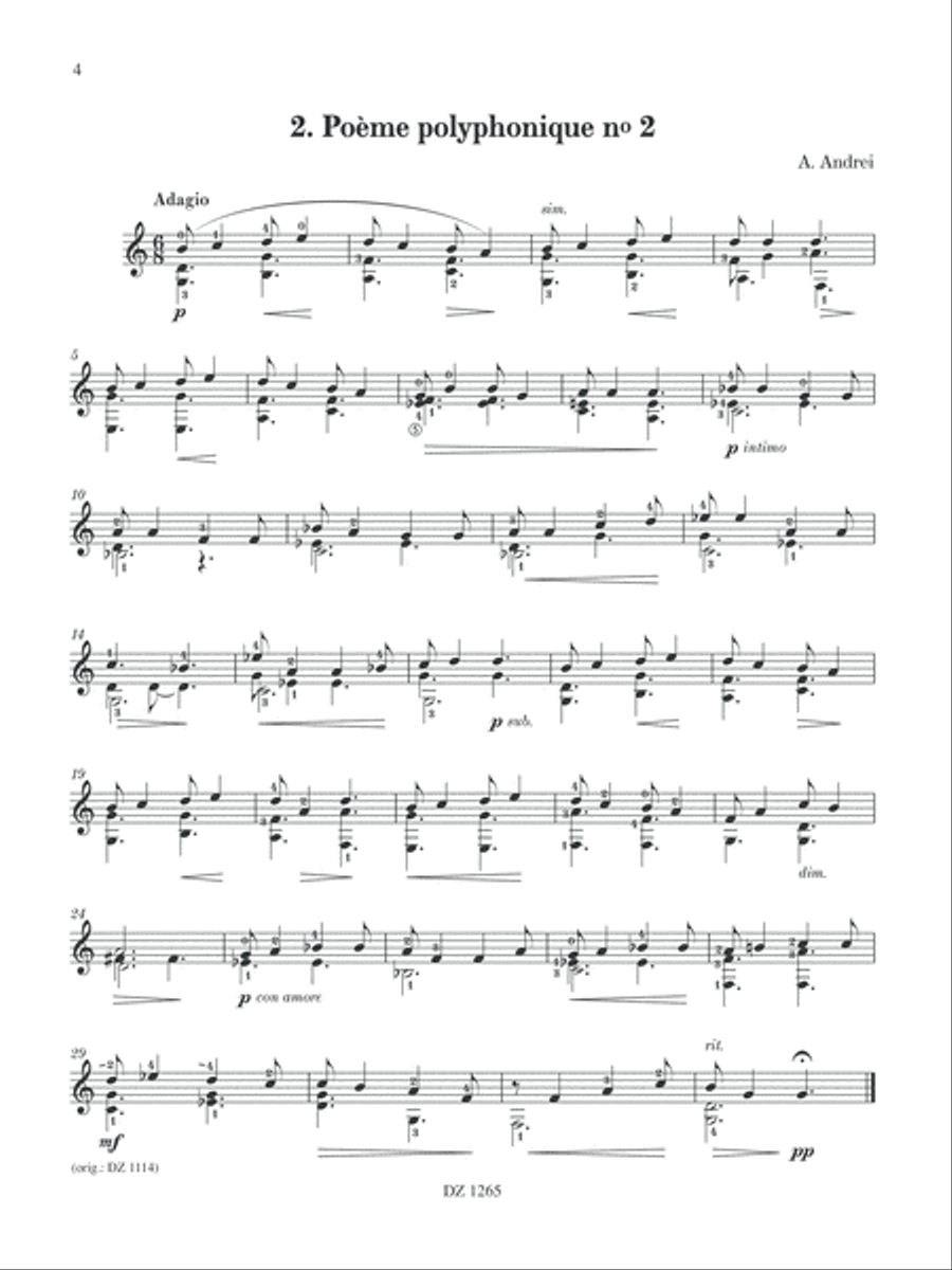 La guitare dans tous ses états, Série 2 - vol. 3 Classical Guitar scores gallery preview page 4