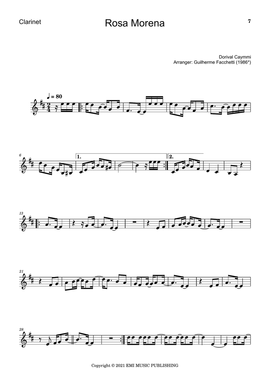 Rosa Morena Rosa Morena Chamber Music scores gallery preview page 6