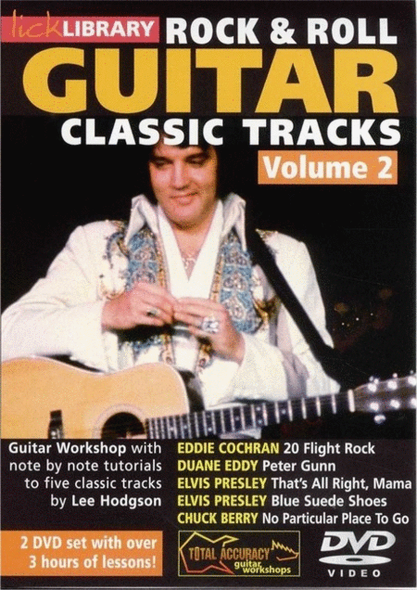 Rock And Roll Guitar Classic Tracks Vol 2 2Dvds
