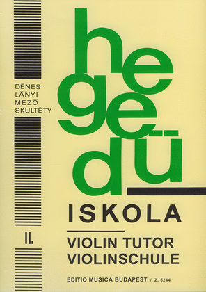 Book cover for Violinschule II