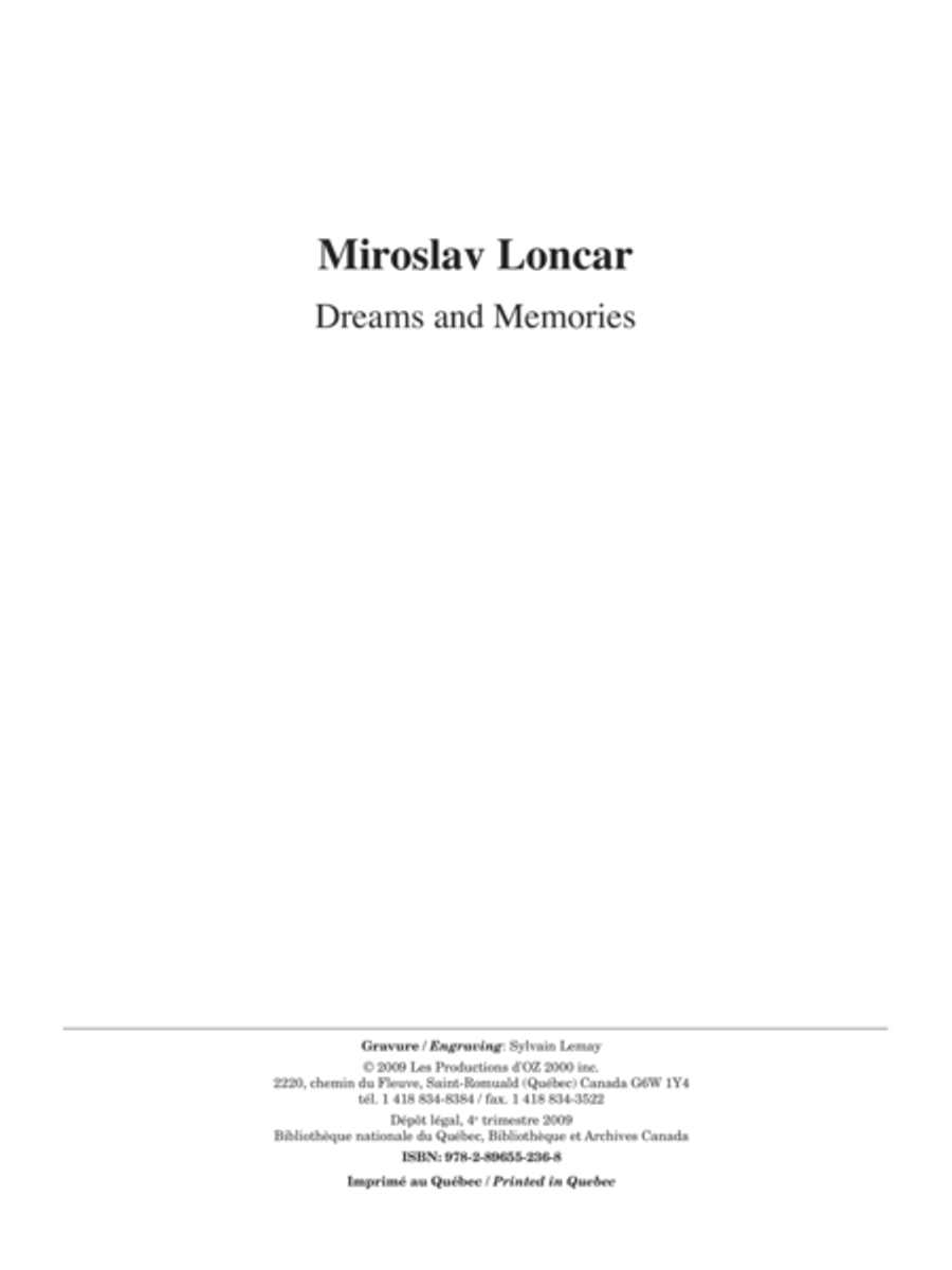 Dreams and Memories Classical Guitar scores gallery preview page 1