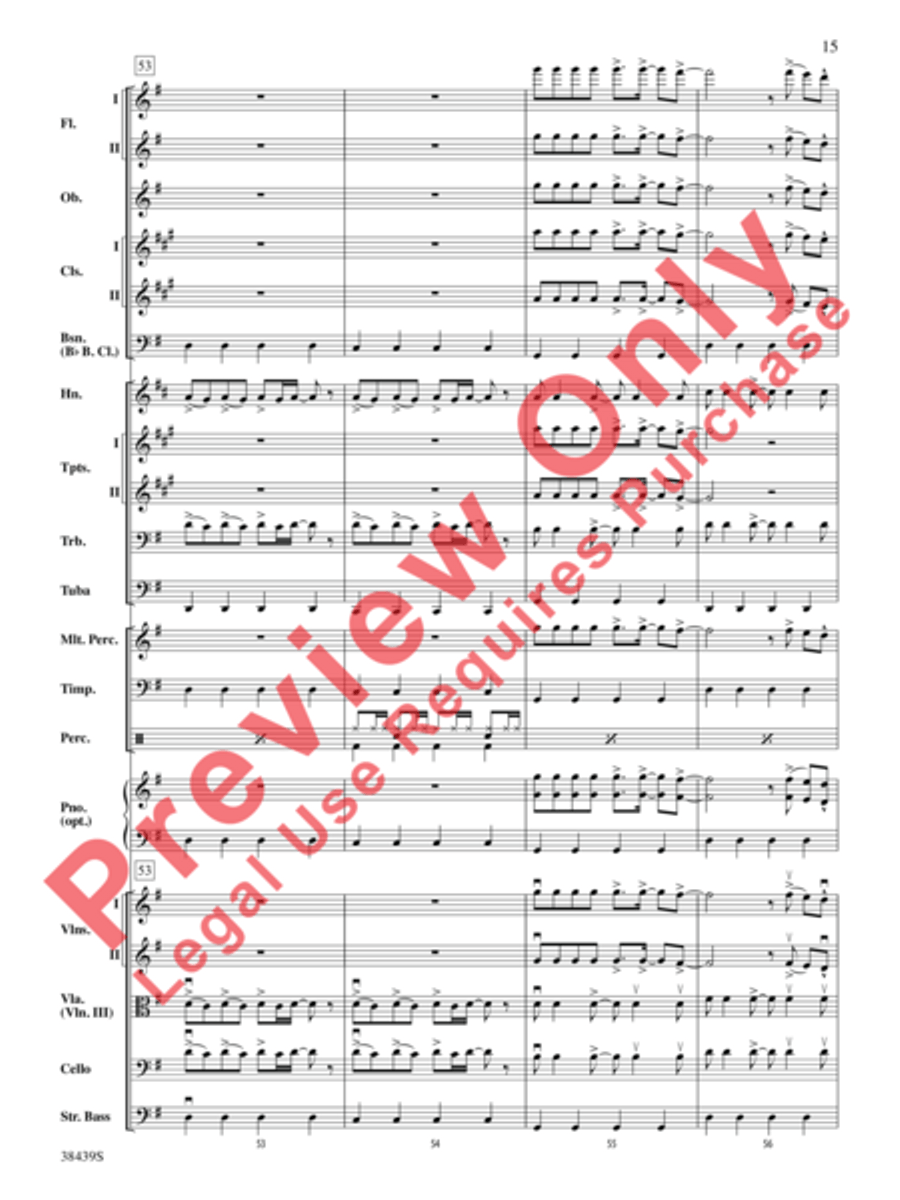 Born This Way Full Orchestra scores gallery preview page 16