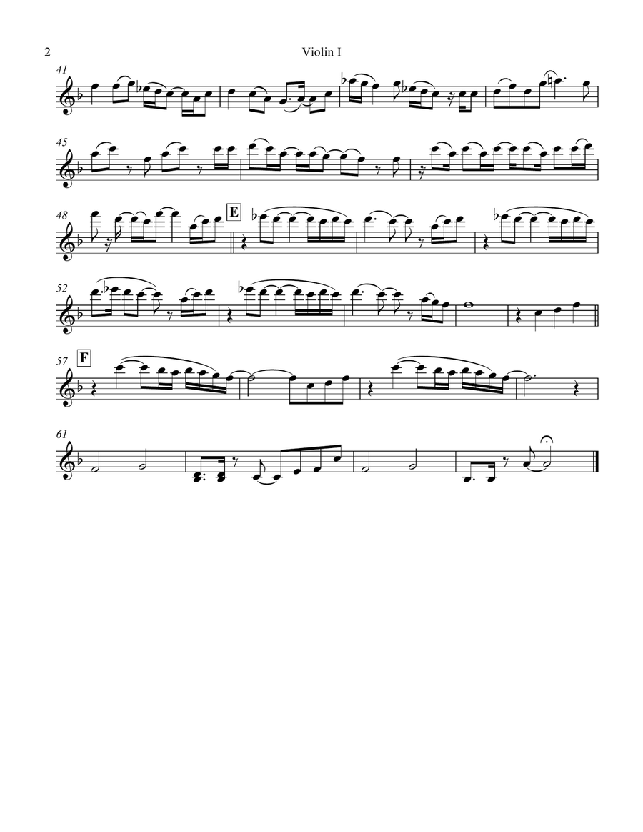 Seasons Of Love Seasons Of Love String Quartet scores gallery preview page 2