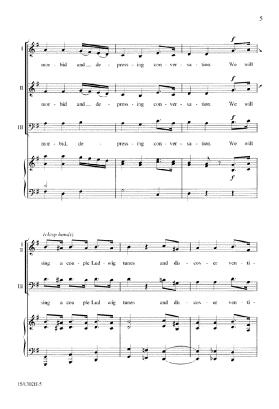 Breathing with Beethoven 3-Part scores gallery preview page 5