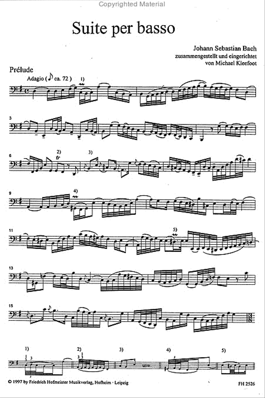Suite per basso Suite per basso Tuba scores gallery preview page 3