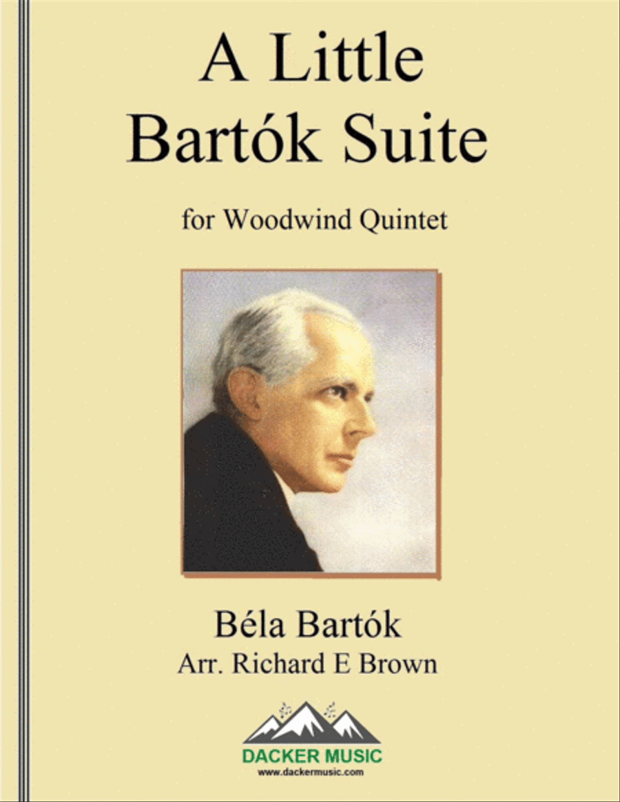 A Little Bartok Suite - Woodwind Quintet Woodwind Quintet scores gallery preview page 1
