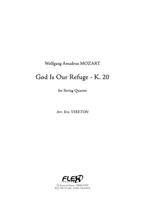 Book cover for God Is Our Refuge K. 20