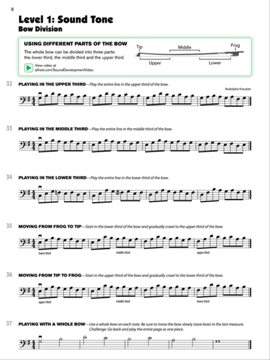 Sound Innovations for String Orchestra -- Sound Development Chamber Orchestra scores gallery preview page 9