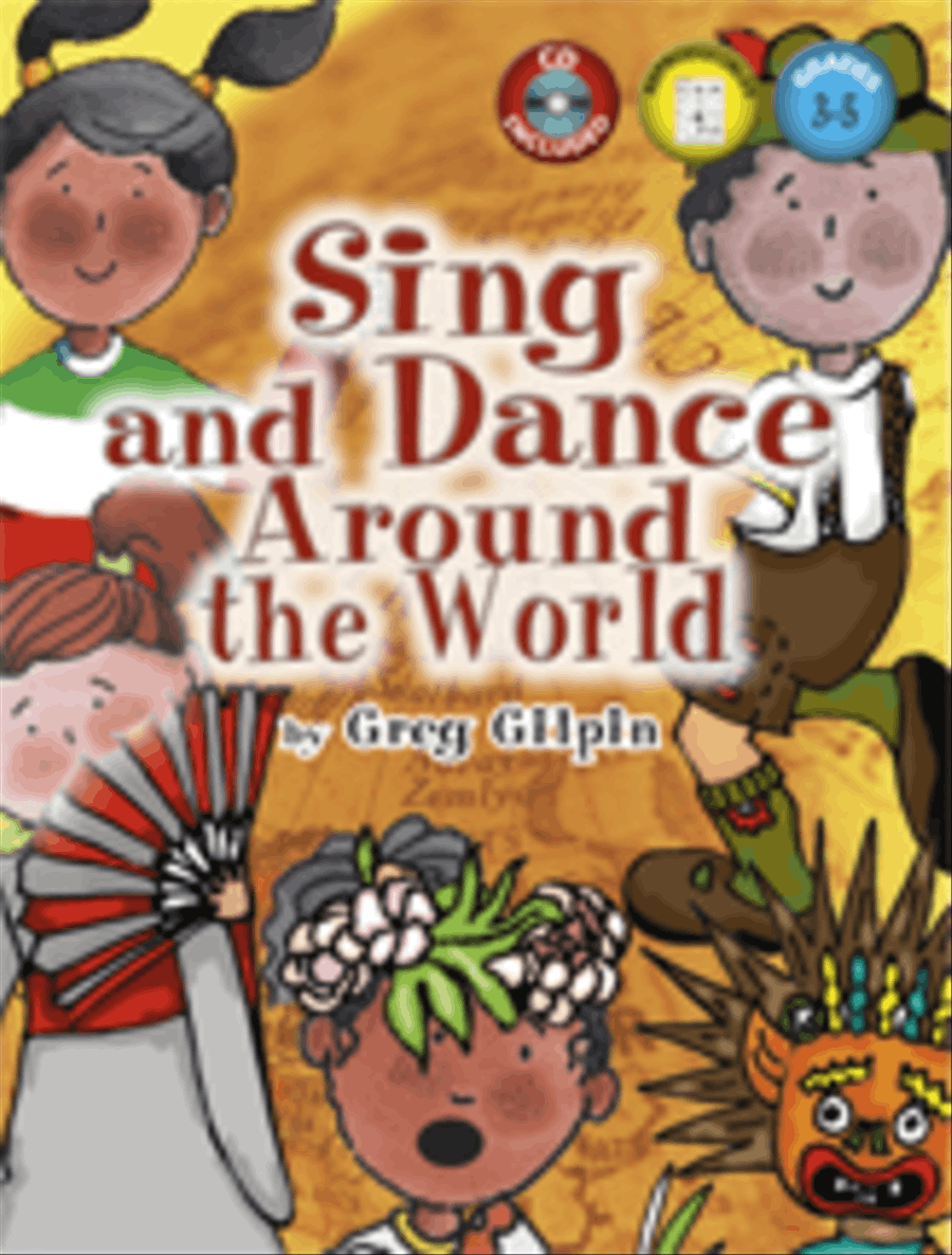 Sing and Dance Around the World Unison Choir scores gallery preview page 1