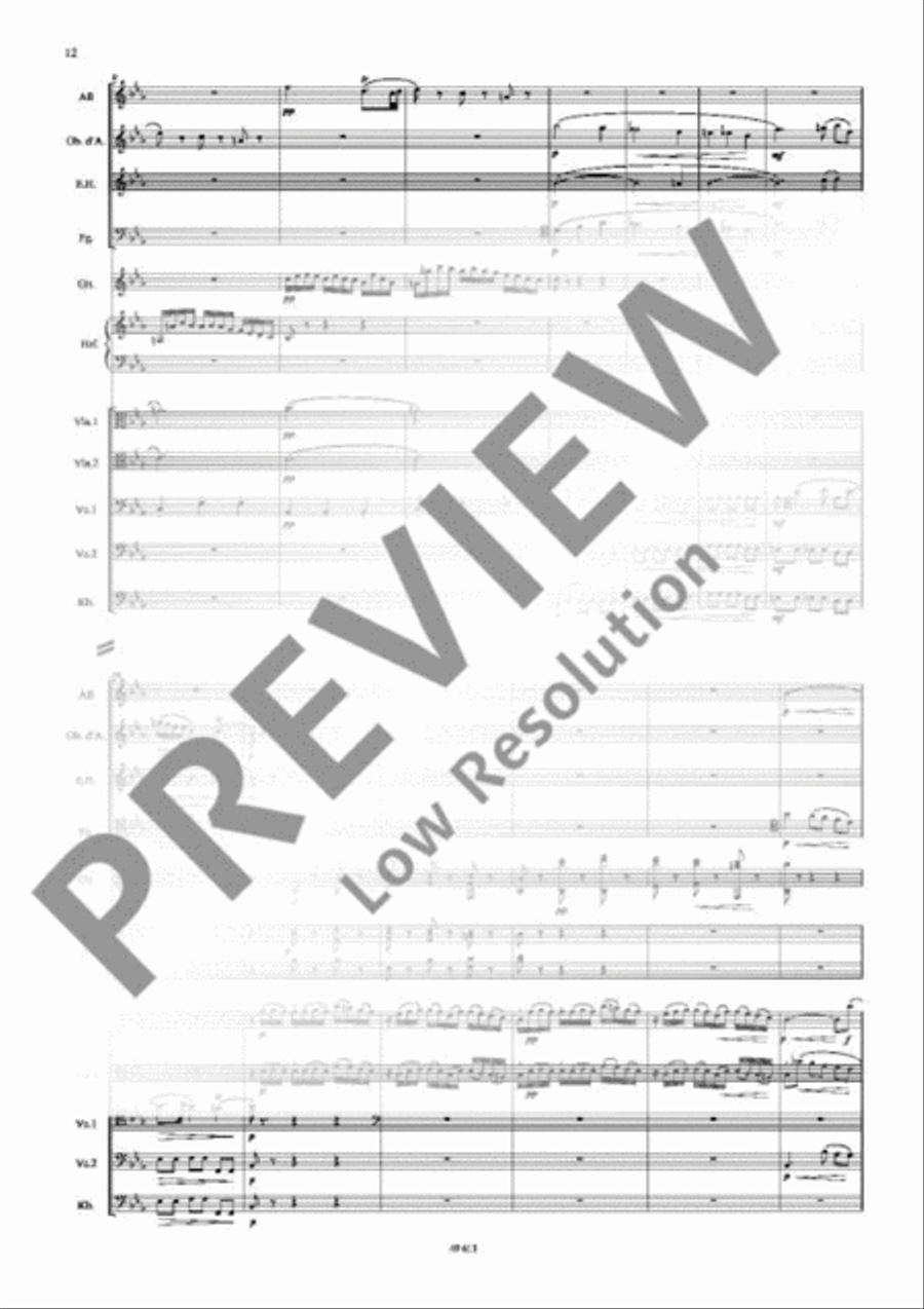 Three Mozart Organ Sonatas Oboe scores gallery preview page 17