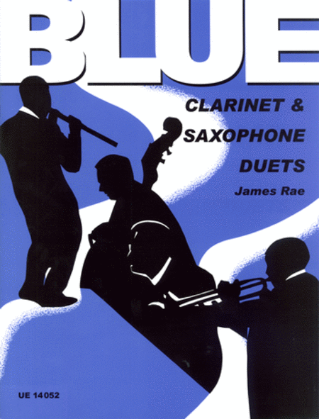 Blue Clarinet and Saxophone Du