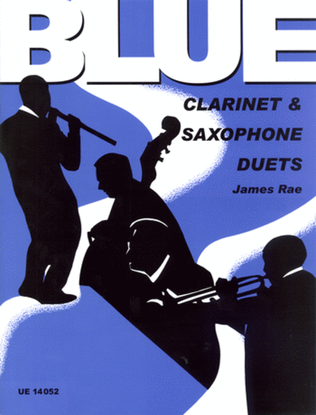 Book cover for Blue Clarinet And Saxophone Du