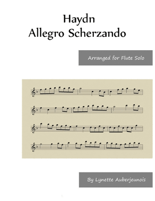 Allegro Scherzando - Flute Solo