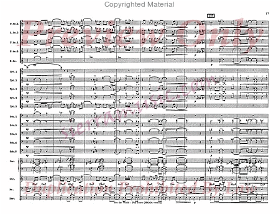 See The World Big Band scores gallery preview page 18