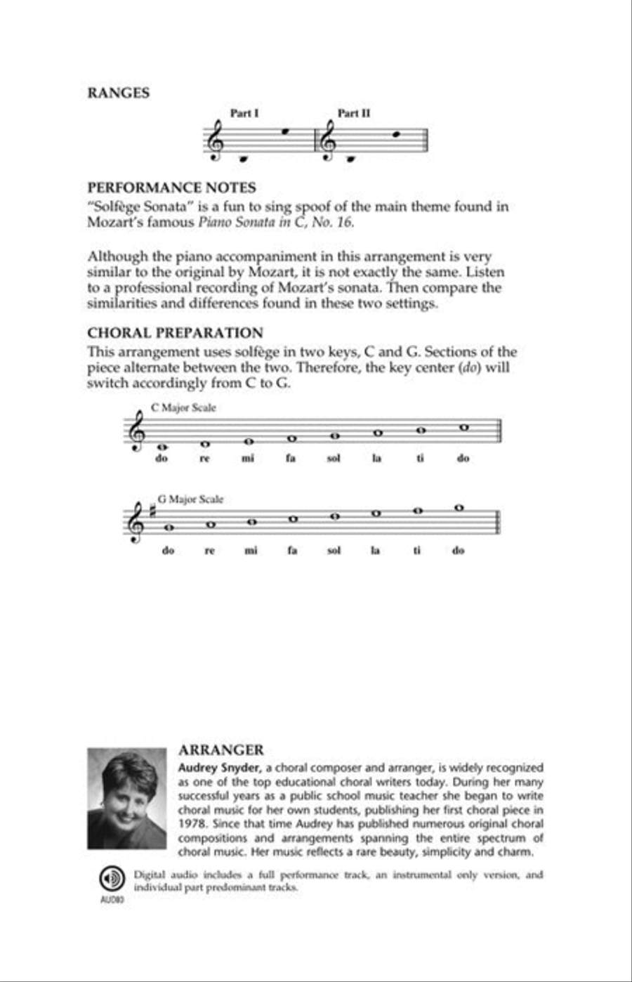 Solfege Sonata 2-Part scores gallery preview page 3