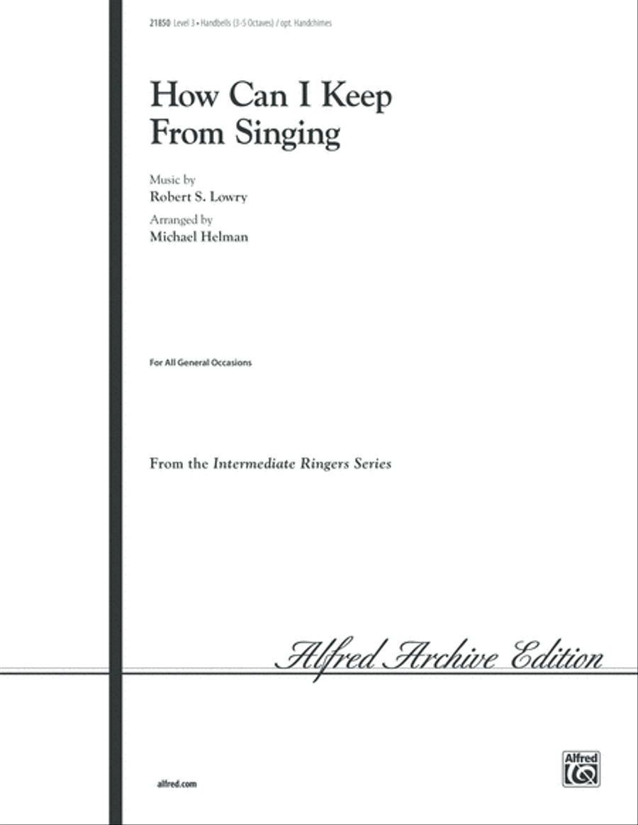 How Can I Keep from Singing Handbell Choir scores gallery preview page 1