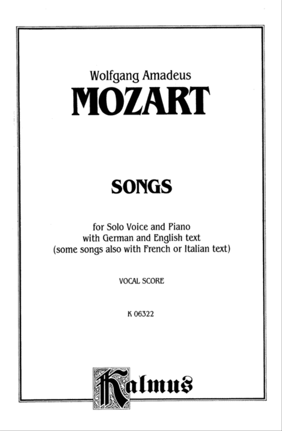 Songs (Octavo Size) Choir scores gallery preview page 2