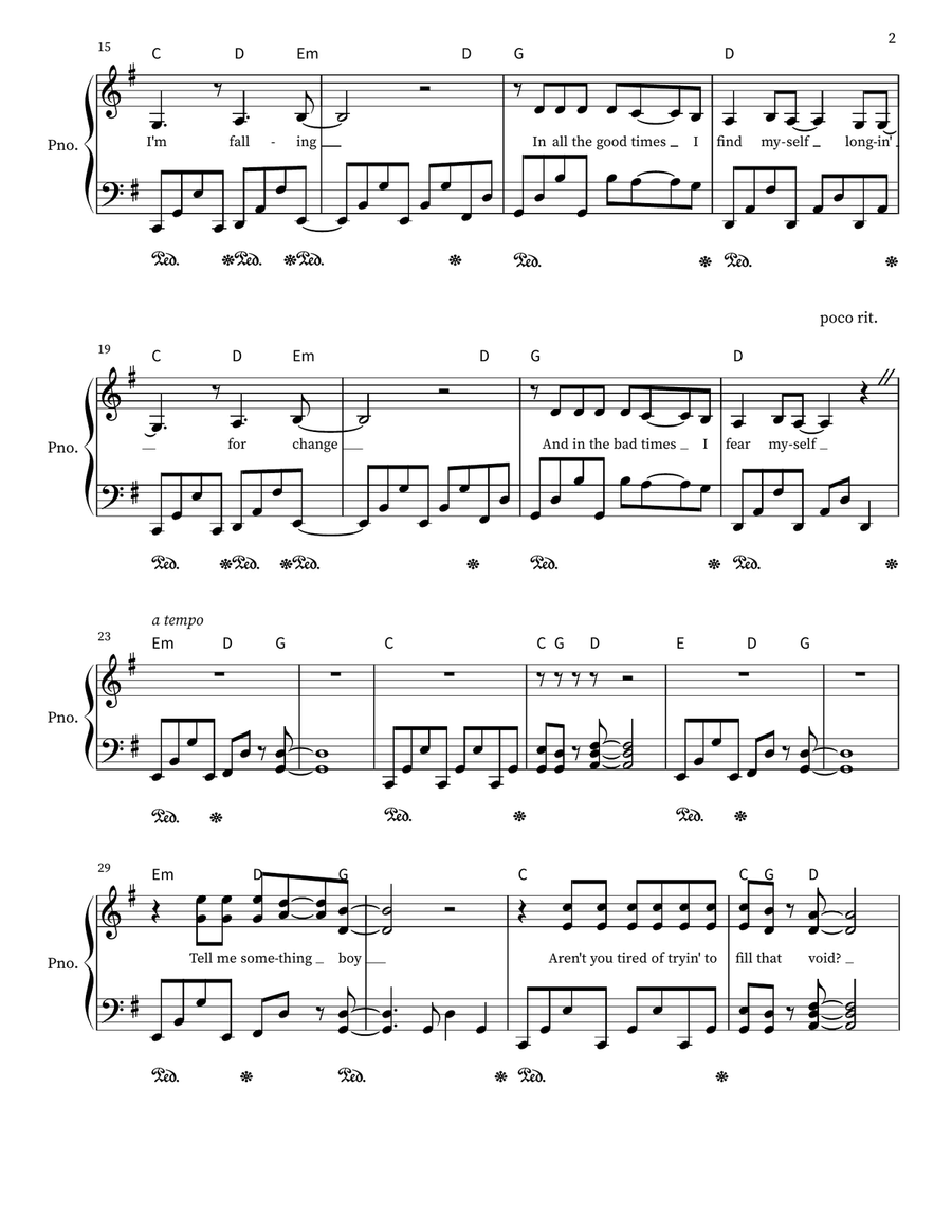 Shallow Piano scores gallery preview page 2