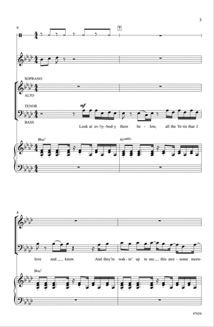 Perfection Choir scores gallery preview page 2